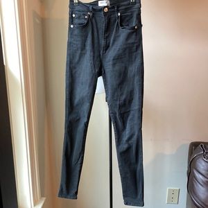 Agolde Black Skinny Jeans